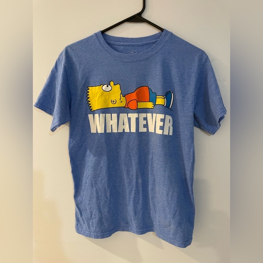Bart Simpson Whatever Shirt Youth XL